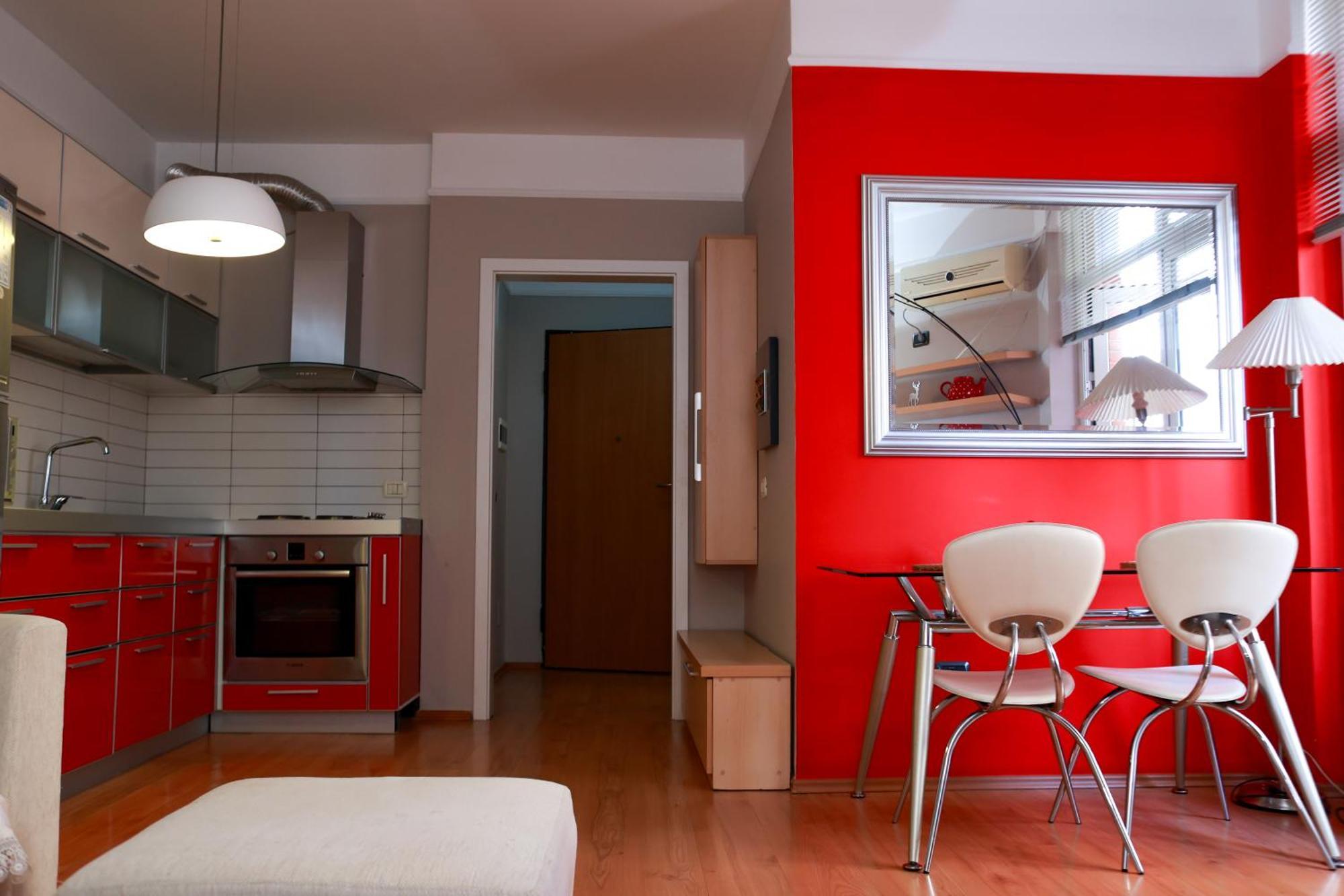 Cherry Apartment Tirana Esterno foto